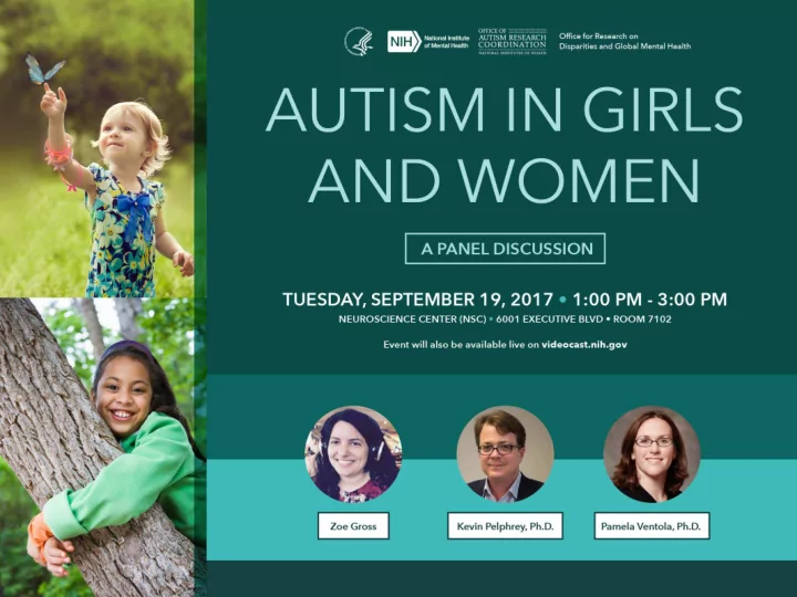 autism in girls