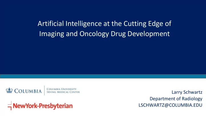 artificial intelligence at the cutting edge of imaging