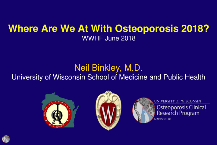where are we at with osteoporosis 2018