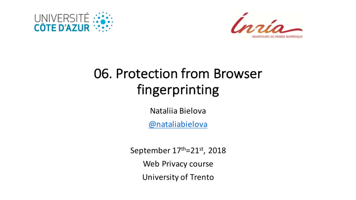 06 protect ction from browser fi fingerprinting