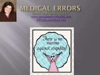 HIVeducation@aol.com  I have no real or perceived conflicts of  interest with any