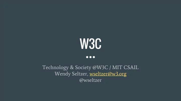 w3c