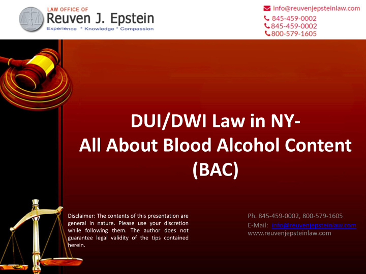 all about blood alcohol content