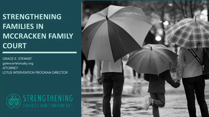 strengthening families in mccracken family court