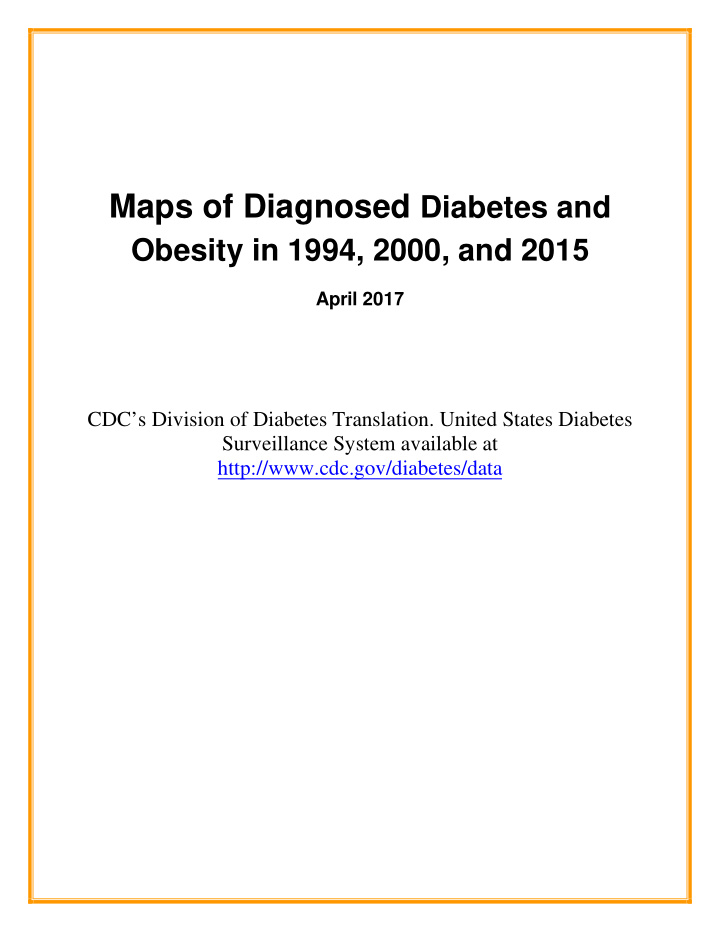 obesity in 1994 2000 and 201 5