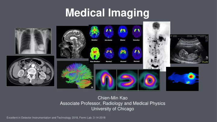 medical imaging
