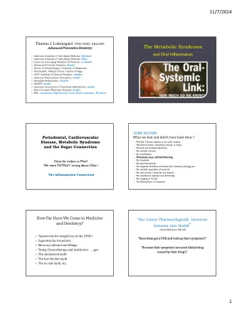 Someone  Into  Health  ~ David Baltimore MD, ND  Tapeworms for weight loss in the 1900's