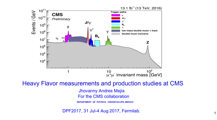 heavy flavor measurements and production studies at cms