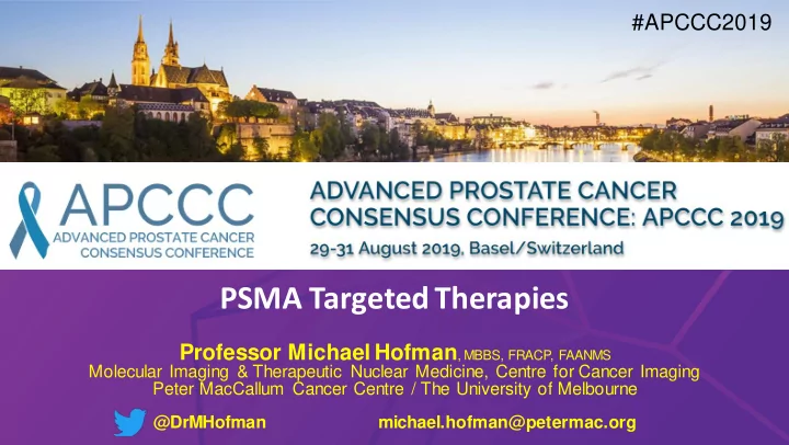 psma targeted therapies