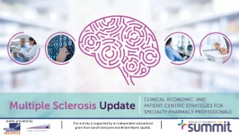 Jointly provided by  This activity is supported by an independent educational  grant from Sanofi