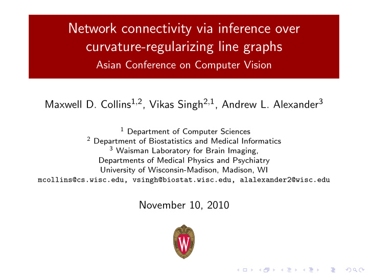 network connectivity via inference over curvature