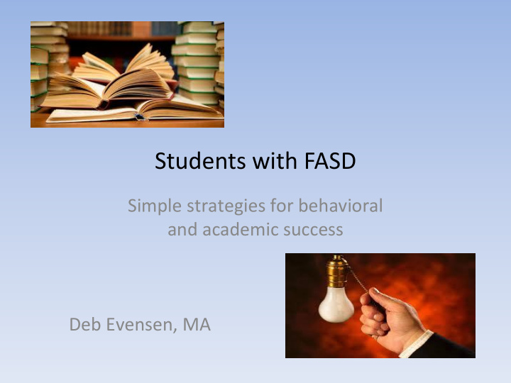 students with fasd