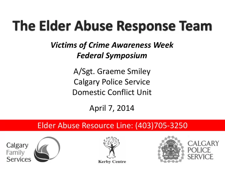 the elder abuse response team