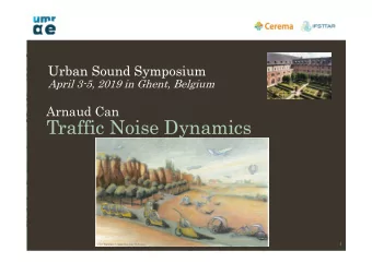 Traffic Noise  e Dynamics  1  Cit Vgtale / Collection Luc Schuiten  Cit vgtale /