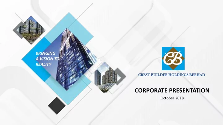 corporate presentation