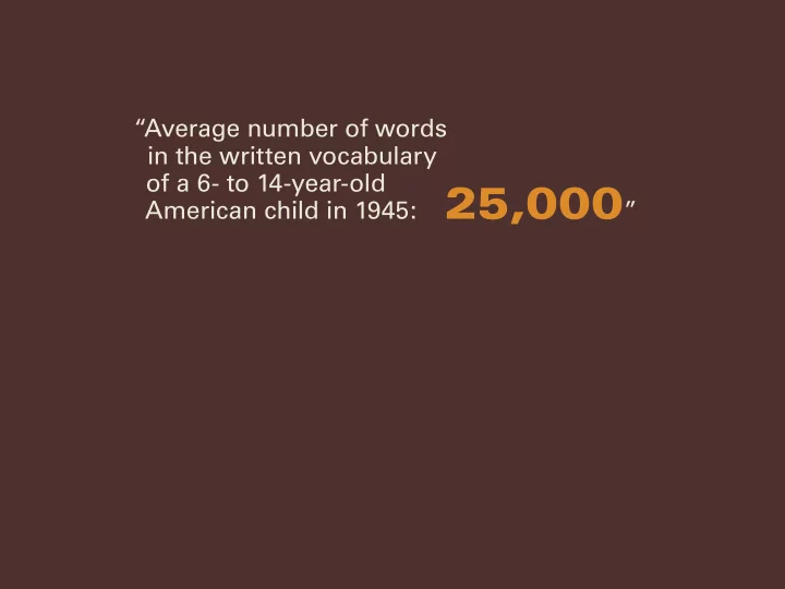 american child in 1945 25 000