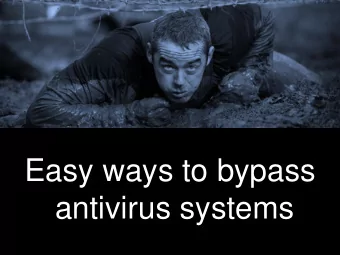 antivirus systems  Intruducion  Attila Marosi  OSCE, OSCP, ECSA, CEH  IT security expert at