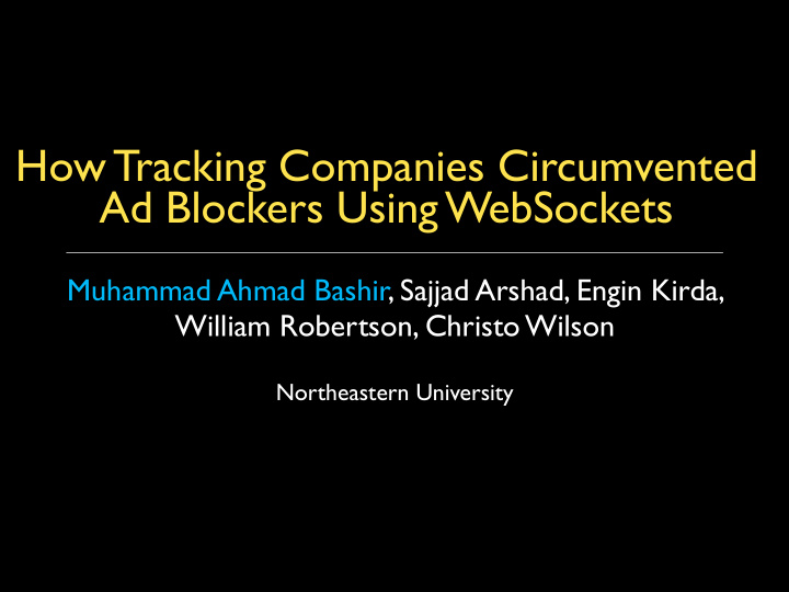 how tracking companies circumvented ad blockers using