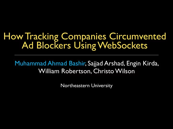 how tracking companies circumvented ad blockers using