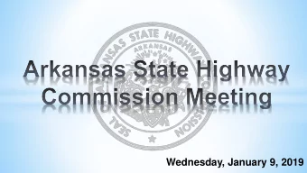 Wednesday, January 9, 2019  NOVEMBER 2018-2019 REVENUE  VARIANCE  $0.7  $1.2  -$0.1  $0.1  -$1.3