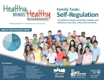Self-Regulation  The ability to manage my feelings, thoughts, and  behaviors in my home, school,