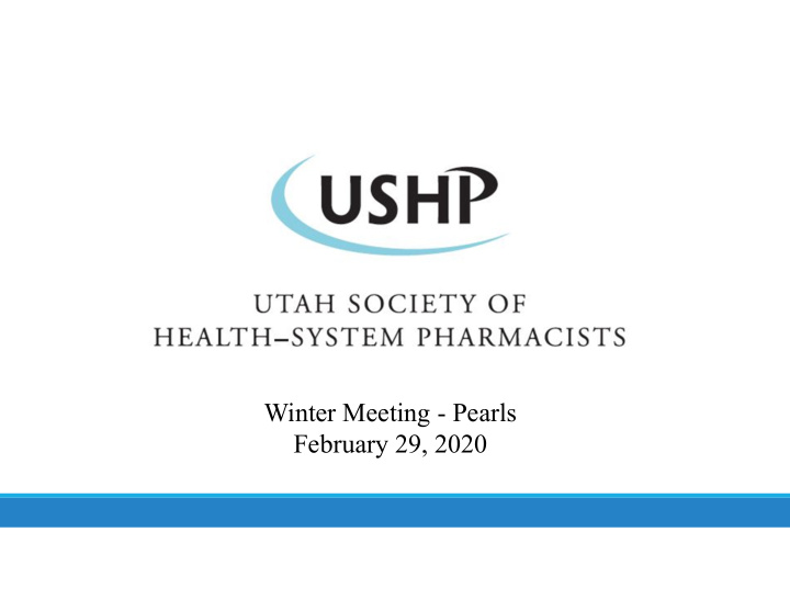 winter meeting pearls february 29 2020 em pearls new old