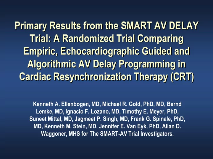 trial a randomized trial comparing