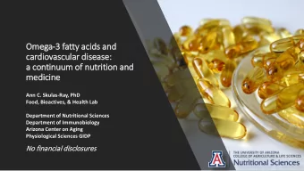 Omega  ga-3 f  fatty a  acids a  s and  car  ardiovasc  ascular d  dise  sease  se:  a con  conti