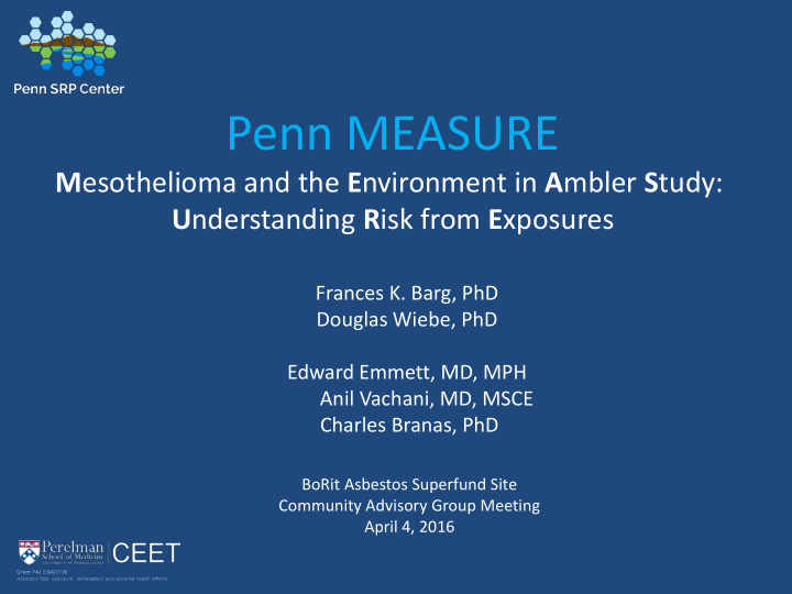 penn measure