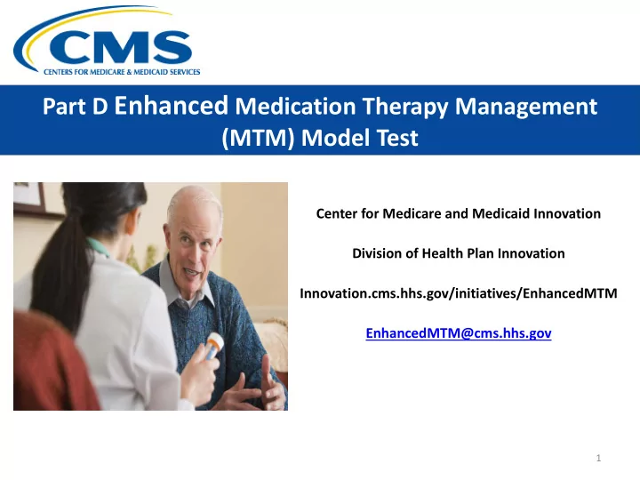 center for medicare and medicaid innovation