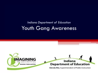 Youth Gang Awareness  WHY DO YOUTHS JOIN GANGS  Social Discrimination &amp; Rejection