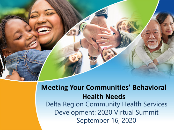 meeting your communities behavioral health needs