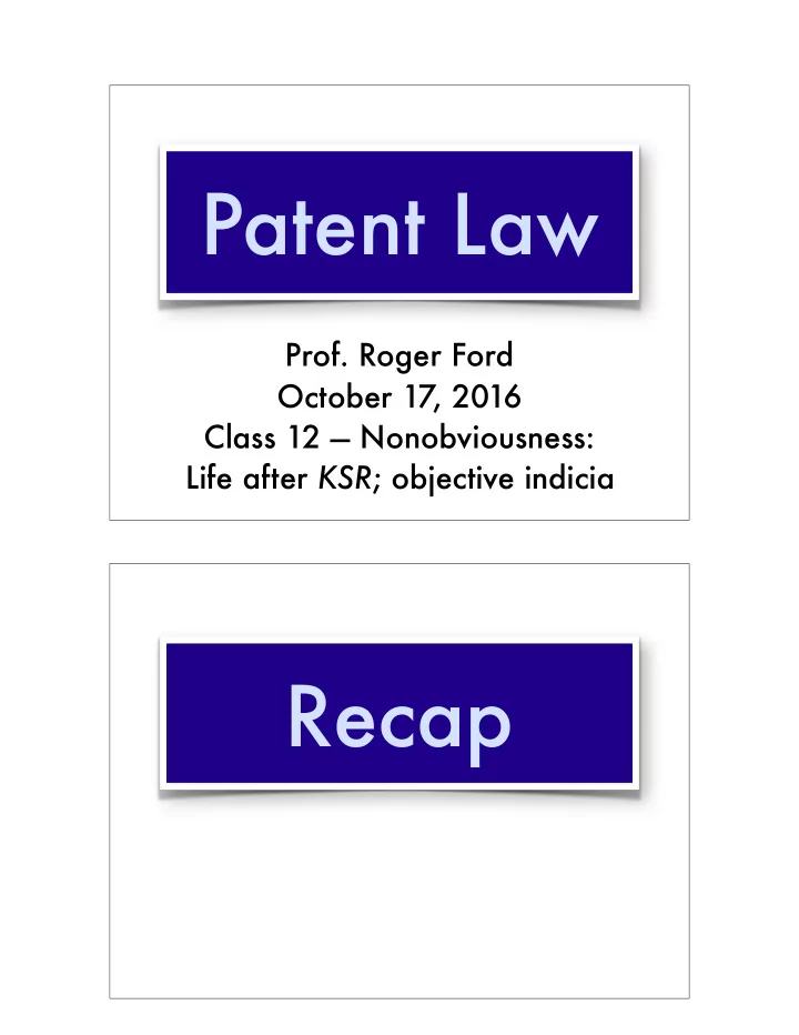 patent law