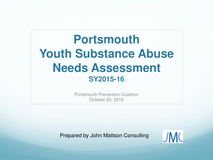 youth substance abuse
