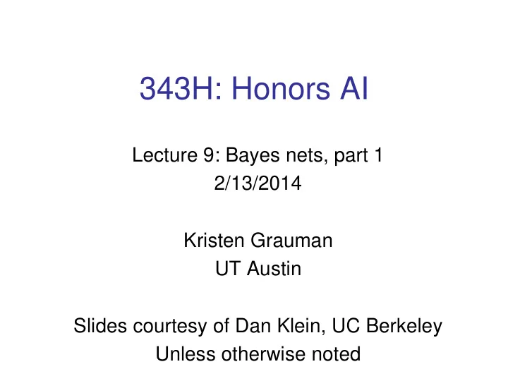 343h honors ai