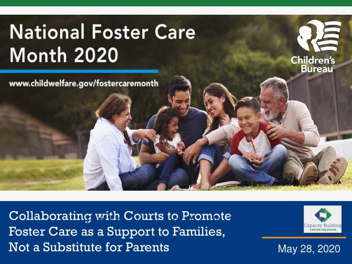national foster care month 2020