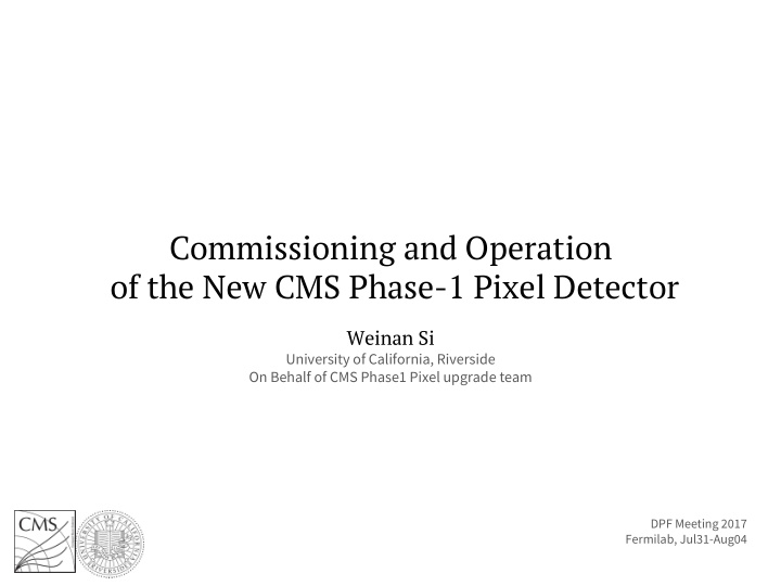 commissioning and operation of the new cms phase 1 pixel