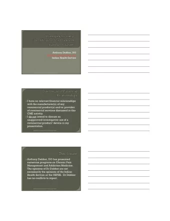 I have no relevant financial relationships  with the manufacturer(s) of any  commercial