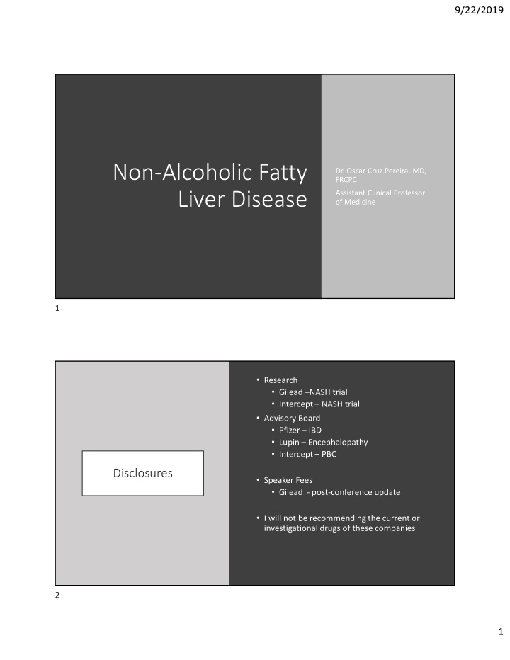 non alcoholic fatty