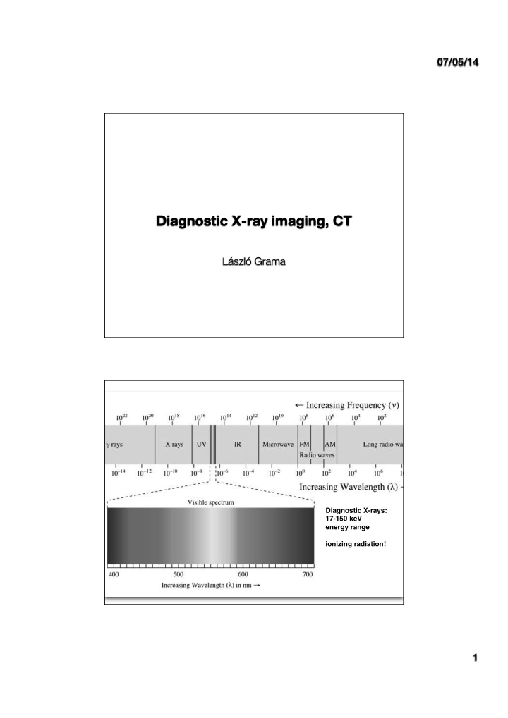 diagnostic x ray imaging ct