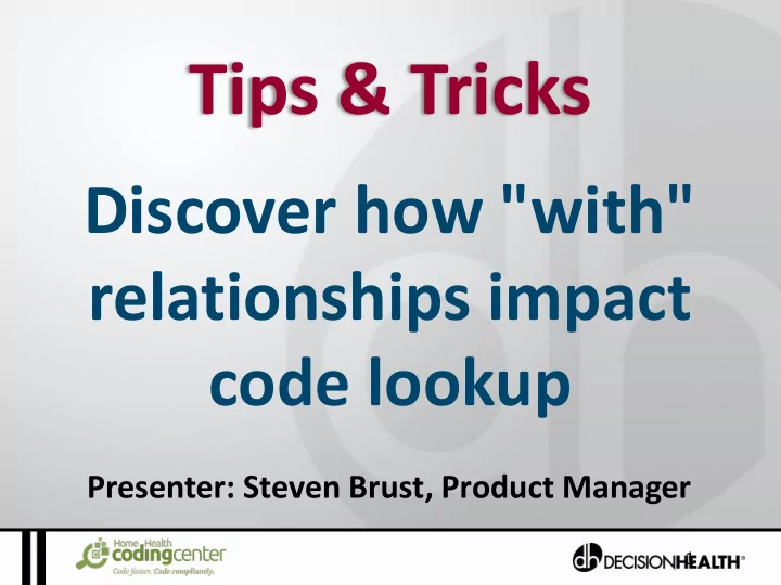 tips tricks