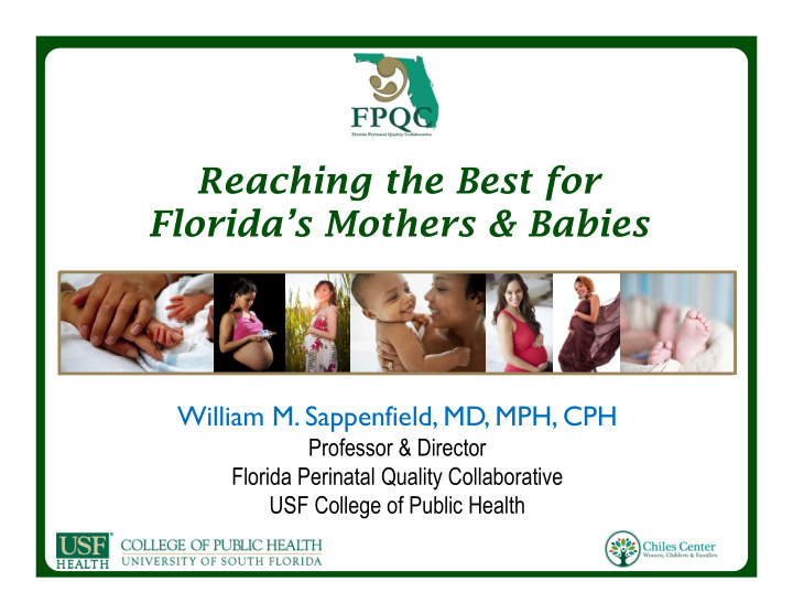 reaching the best for florida s mothers babies