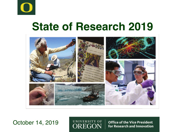 state of research 2019