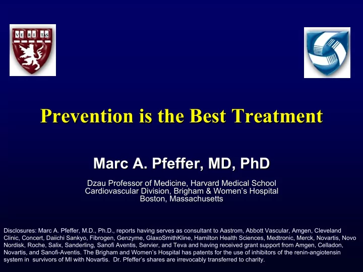 prevention is the best treatment prevention is the best