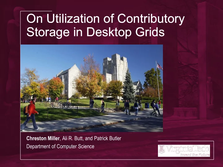 on utilization of contributory on utilization of