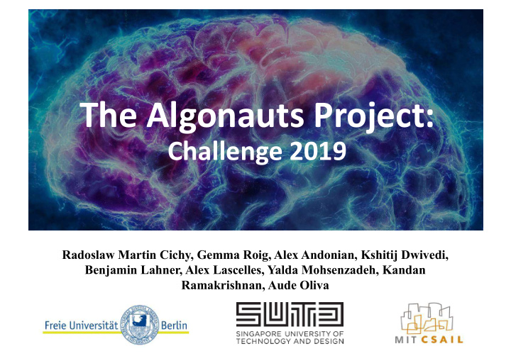 the algonauts project