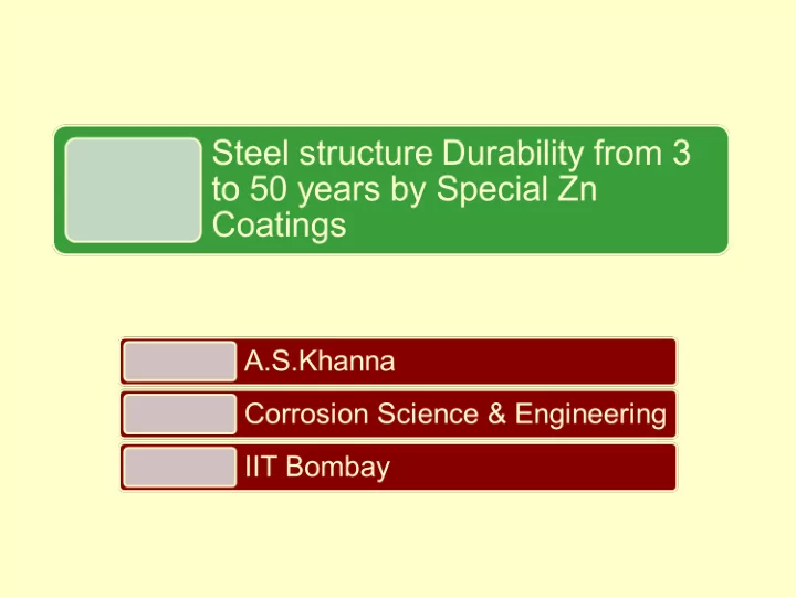 why steel needs protection wind mill offshore structure