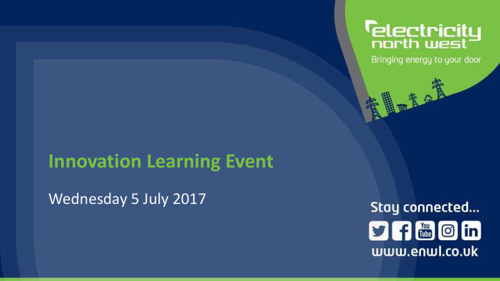 innovation learning event