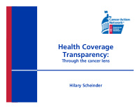 health coverage transparency
