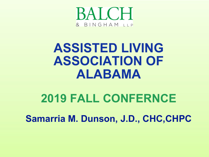 assisted living association of alabama